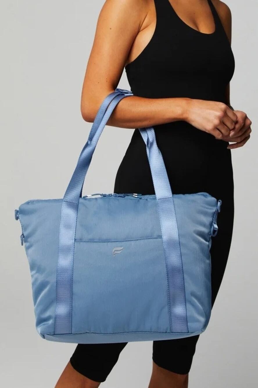 New Fabletics The Everyday Tote Elemental Blue O/S